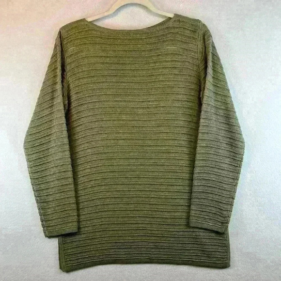 Partner’s Sweater Moss Green Women’s Small Pullover Tunic NWT - Picture 1 of 8